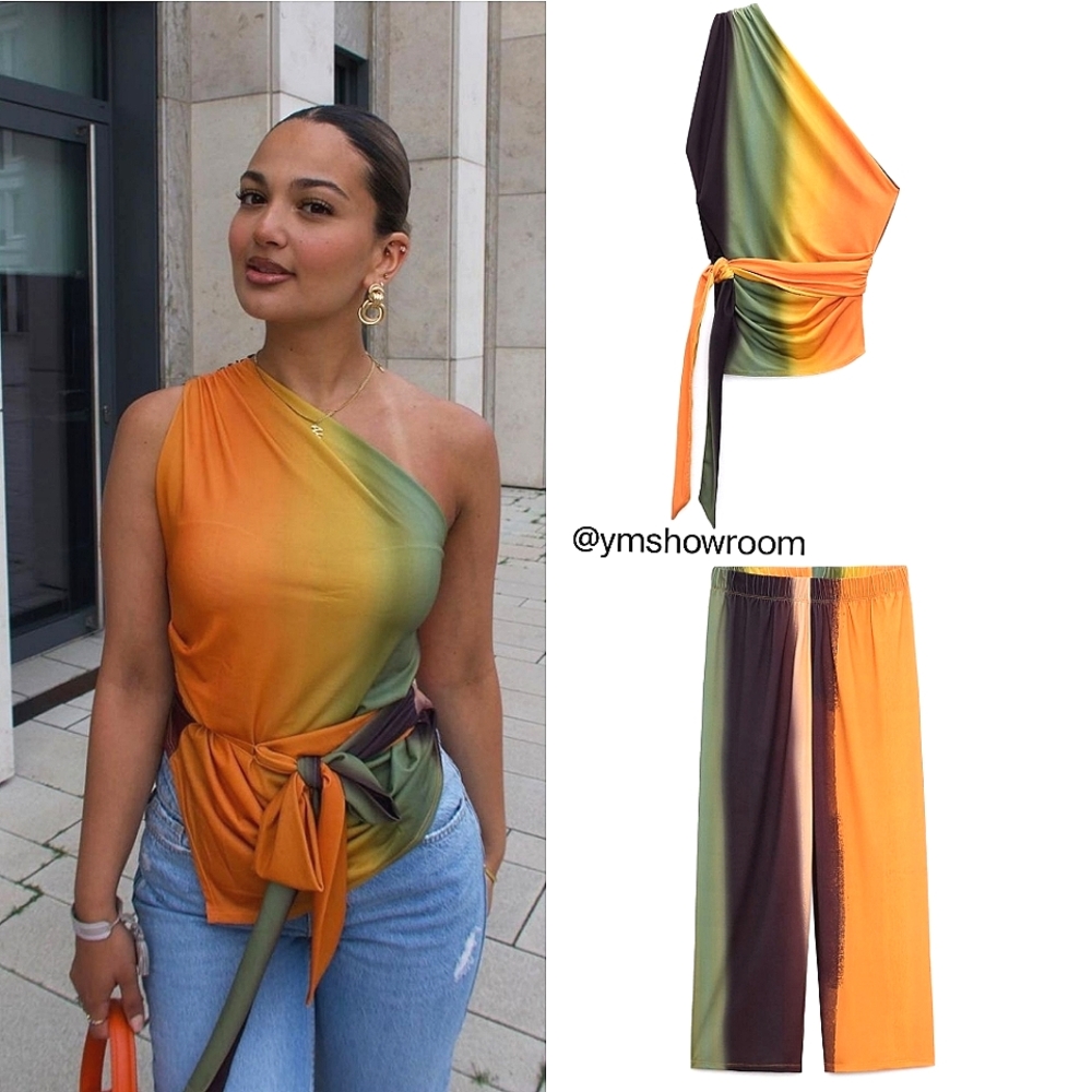ZARA TOP/ CULOTTES SET